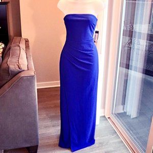 Lulu's floor-length strapless gown *NWT*